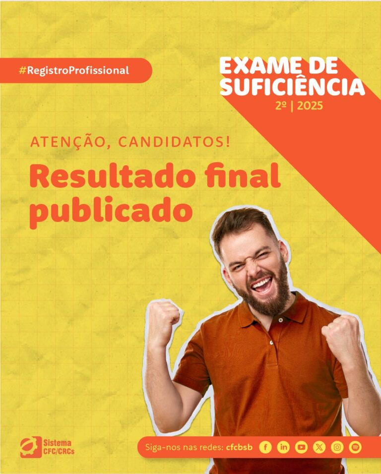 Exame de Suficiência: resultado final é publicado no DOU